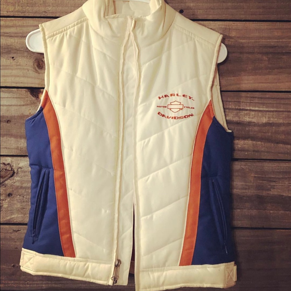 Harley Davidson Womens Vest Jacket Size Small